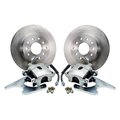 Master Power Brakes Master Power Brakes DB1717BR Legend Series Rear Disc Brake Kit for 1965-1970 Chevy Impala & Caprice DB1717BR